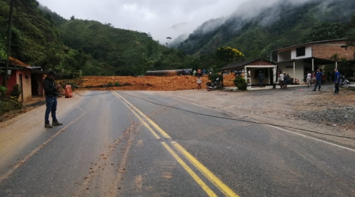 Derrumbe en San Luis, Antioquia