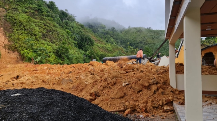 Movimiento en masa en San Luis, Antioquia