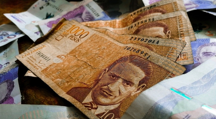 Billetes colombianos