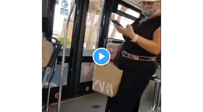 Discriminación en autobús en España