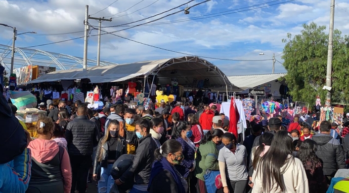 Penúltima jornada del 'madrugón' de San Victorino, previa al 24 de diciembre