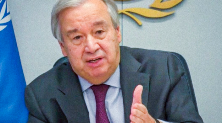 Antonio Guterres, secretario general de la ONU