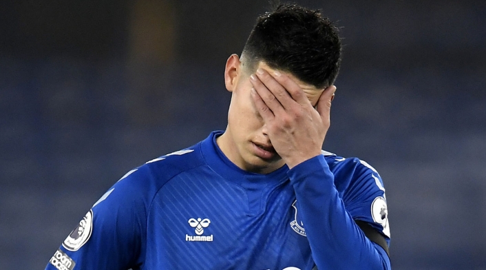 James Rodríguez, Everton