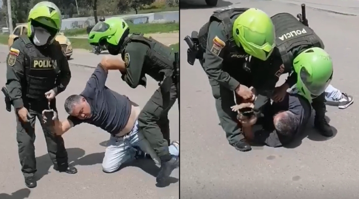 Le querían meter comparendo por desayunar sin tapabocas en Usme