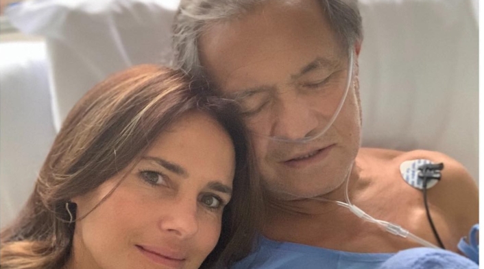 Paola Turbay y su padre