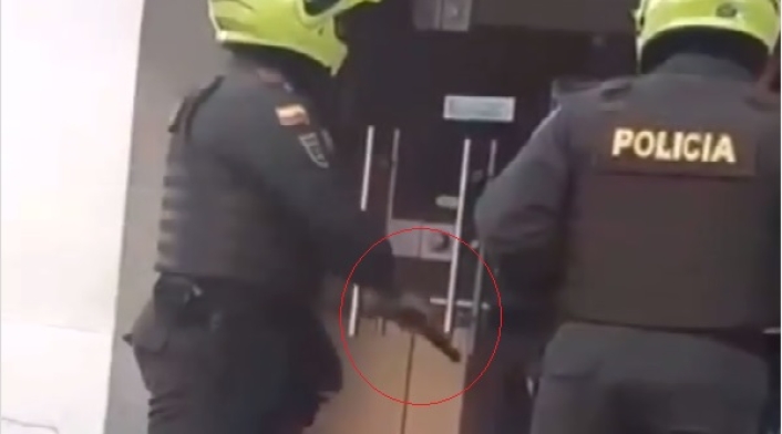 Agresión policial en Cartagena