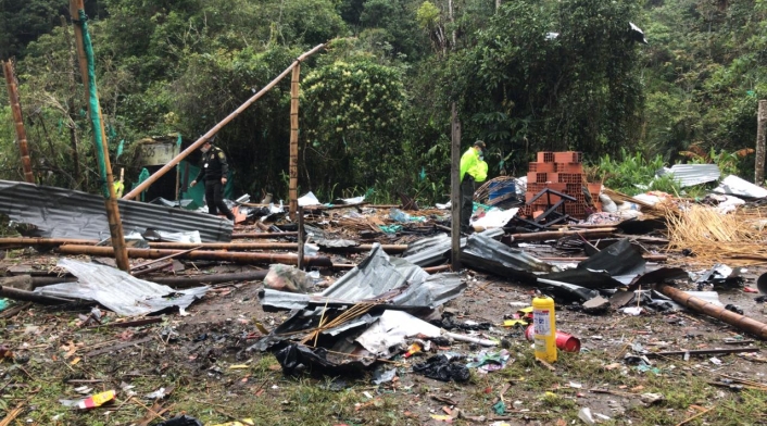Explosión de polvorería en Libano, Tolima.