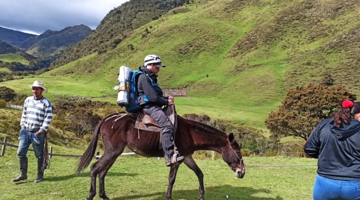 Rescate de montañista.