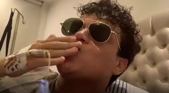 Silvestre Dangond hospitalizado en Barranquilla