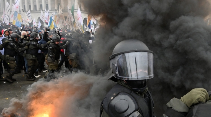 Disturbios en Ucrania