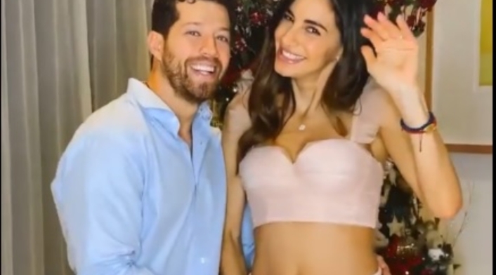 Valerie Domínguez y el Pollo Echeverry