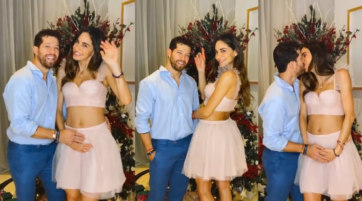 Valerie Domínguez y su novio, Juan David 'el Pollo' Echeverry