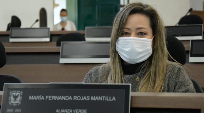 María Fernanda Rojas, concejal de Bogotá María Fernanda Rojas, concejal de Bogotá