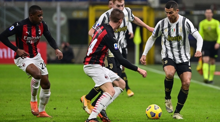 Milan Vs. Juventus - Serie A - Cristiano Ronaldo Milan Vs. Juventus - Serie A - Cristiano Ronaldo