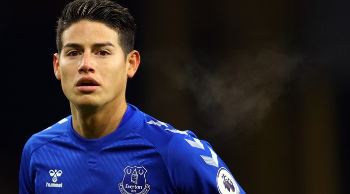 James Rodríguez, Everton