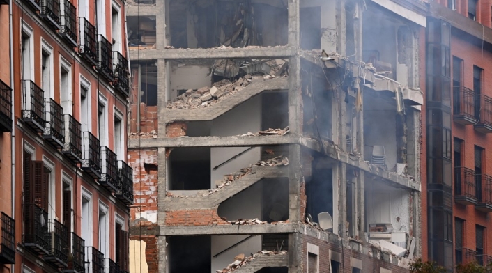 Explosión en Madrid