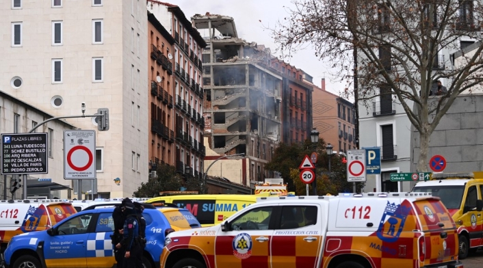 Explosión en Madrid