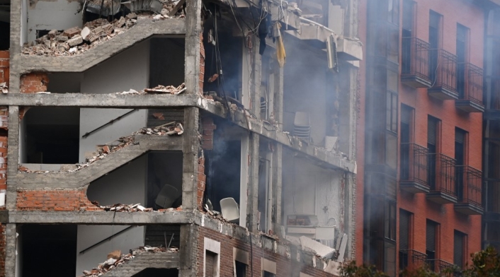 Explosión en Madrid