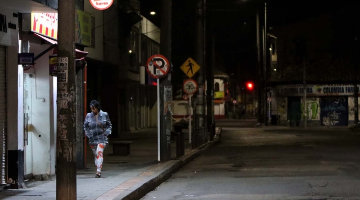 Así amaneció Bogotá en medio del nuevo toque de queda