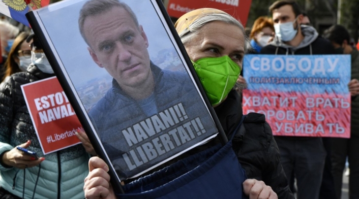 Más de 1.000 arrestos en Rusia en apoyo a Alexei Navalni Más de 1.000 arrestos en Rusia en apoyo a Alexei Navalni