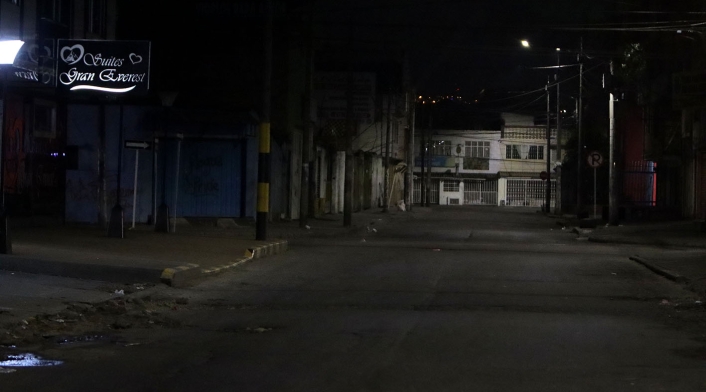 Así amaneció Bogotá en medio del nuevo toque de queda