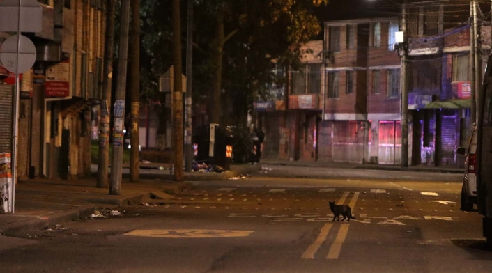 Así amaneció Bogotá en medio del nuevo toque de queda