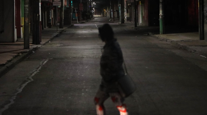 Así amaneció Bogotá en medio del nuevo toque de queda