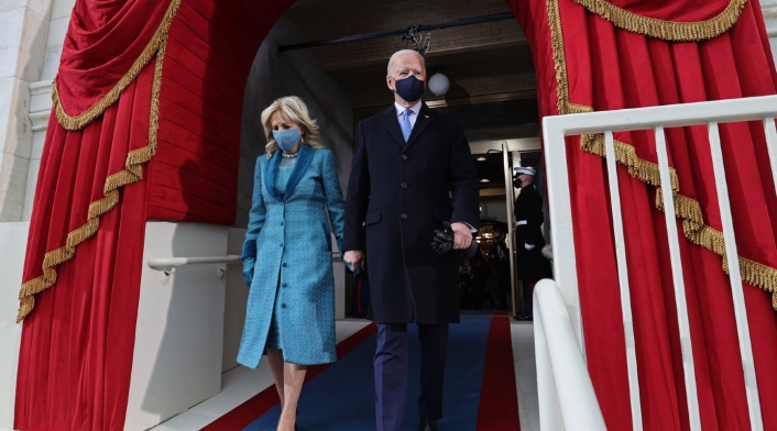 Joe Biden, presidente de Estados Unidos y Jill Biden