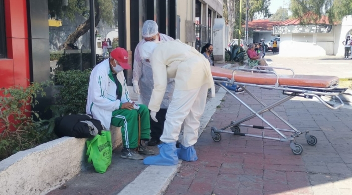 Abuelo abandonado en México