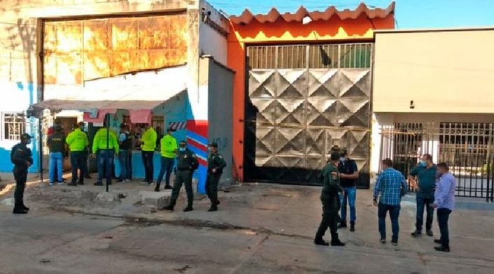 Las capturas fueron desarrolladas a las afueras de una vivienda en San Roque