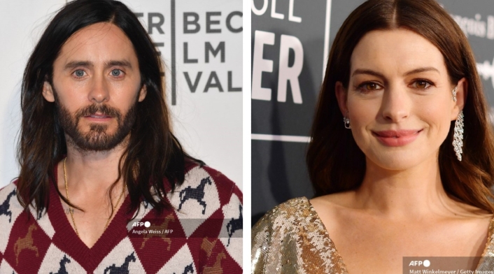 Anne Hathaway y Jared Leto
