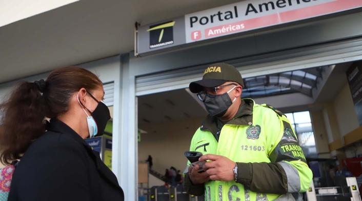 Operativos de control en medio de inicio de cuarentena en localidad de Kennedy