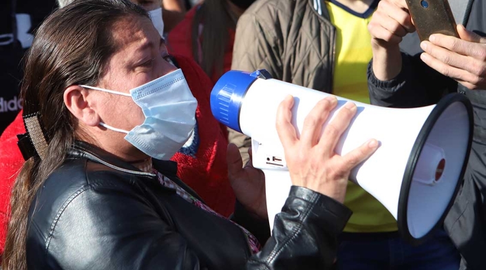 Cuarentena en Bogotá / Protestas de comerciantes en Bogotá por cuarentena