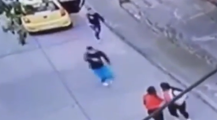 Intento de robo en Bogotá Intento de robo en Bogotá