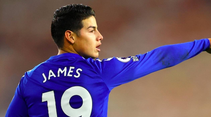 James Rodríguez, Everton