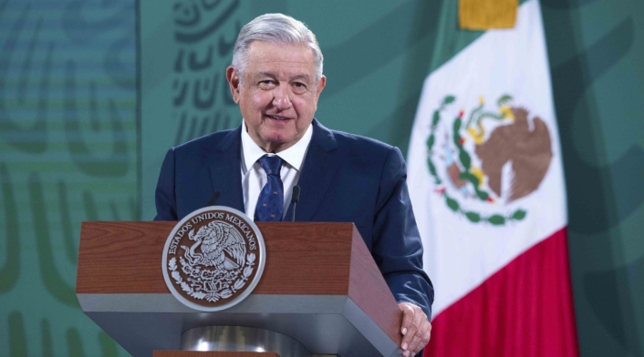 Andrés Manuel López Obrador, presidente mexicano