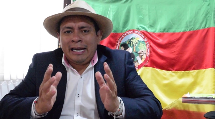 Luis Fernando Arias, líder indígena.