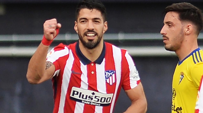 Luis Suárez, delantero del Atlético de Madrid