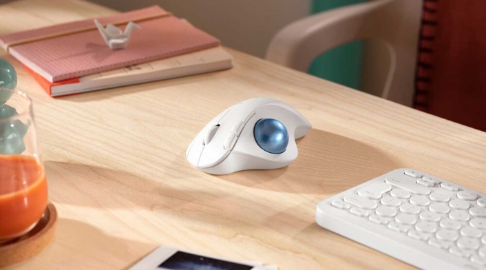 Mouse inalambrico Ergo de Logitech