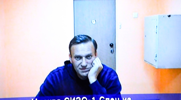 Alexéi Navalni, opositor ruso en centro de detención