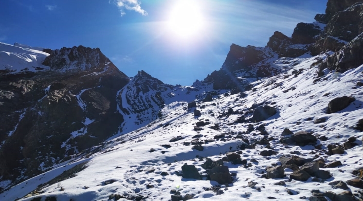 Nevada en Parque Natural de Boyacá