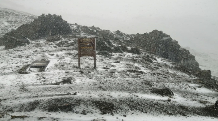 Nevada en Parque Natural de Boyacá