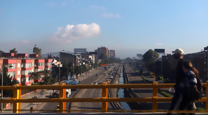 Nueva cuarentena por localidades en Bogotá. Coronavirus en Engativá.