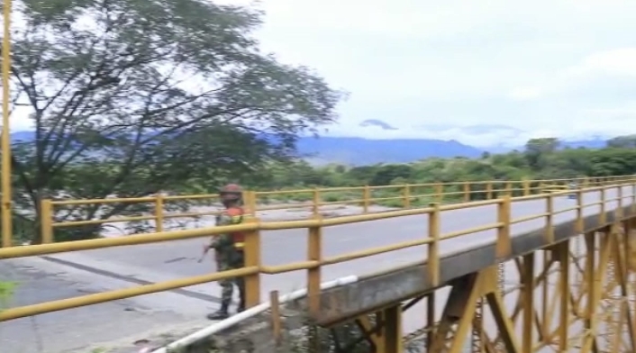 Puente para el paso de vehículos Puente custodiado