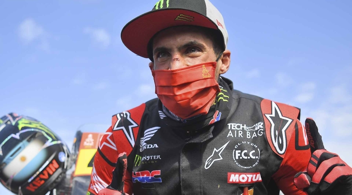 Kevin Benavides, ganador del Rally