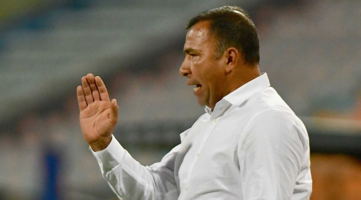 Hárold Rivera, técnico de Santa Fe