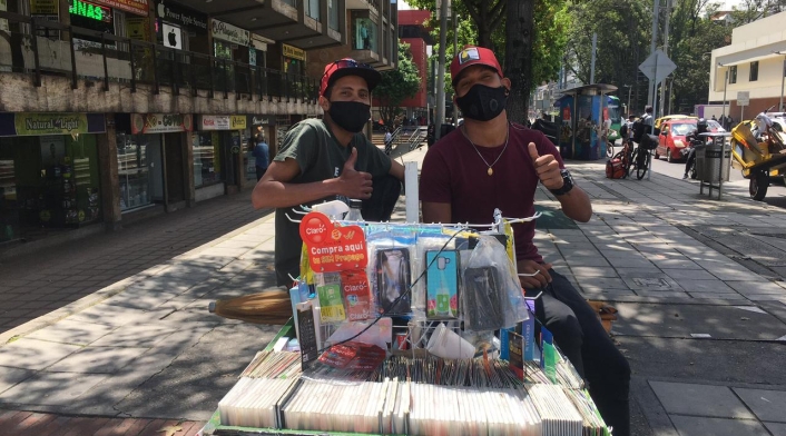 Venezolanos en el rebusque