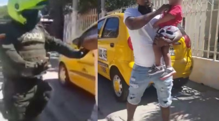 Sujeto en Santa Marta amenazó con cortarle el cuello a su hijo con un bisturí