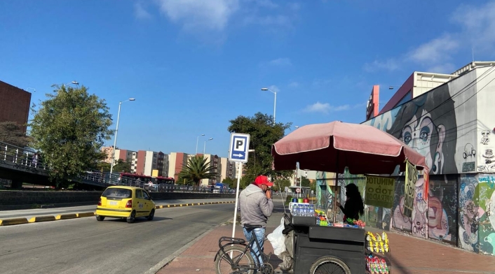 Panorama en la localidad de Suba, en Bogotá, en cuarentena sectorizada por contagios covid.