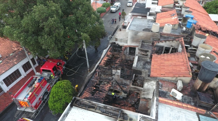 Incendio en Cúcuta